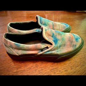 Vans Velvet Slip-on’s